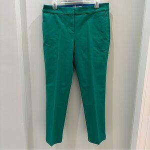 BODEN Richmond Stretch Skinny Cropped Pants in Green size 10P NEW